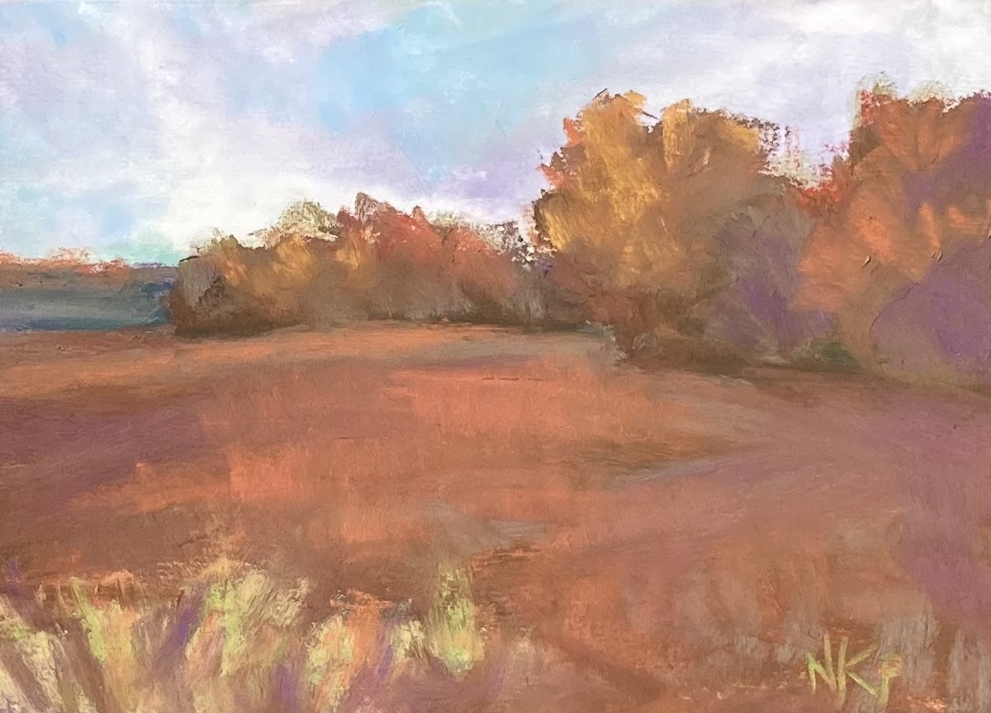 October Field, Early Morning